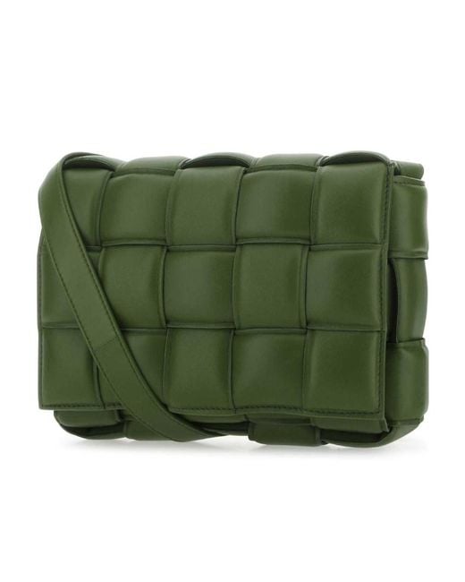 Bottega Veneta Green Cassette Shoulder Bag