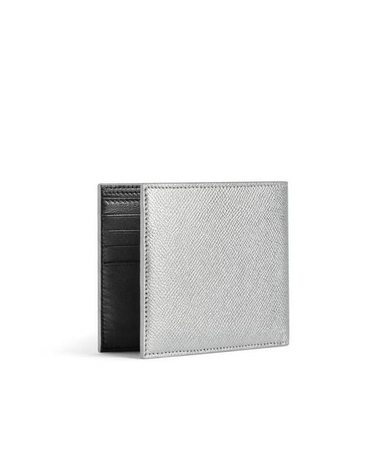 Balenciaga White Passport Bi-Fold Square Wallet for men