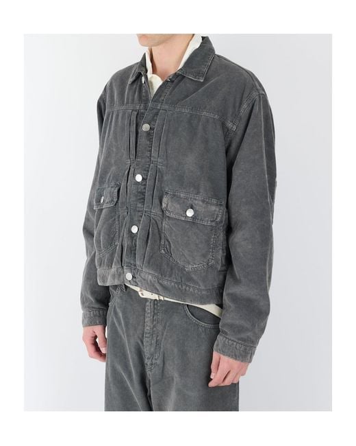 sunflower Gray Collared Casual Jacket for men