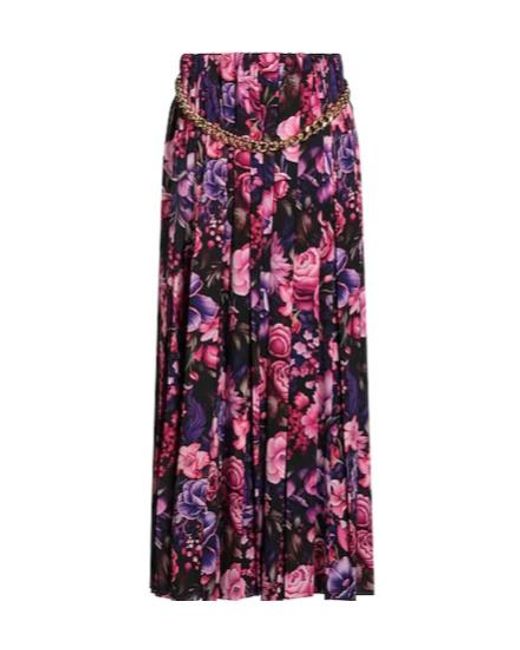 Balenciaga Purple Long Skirts