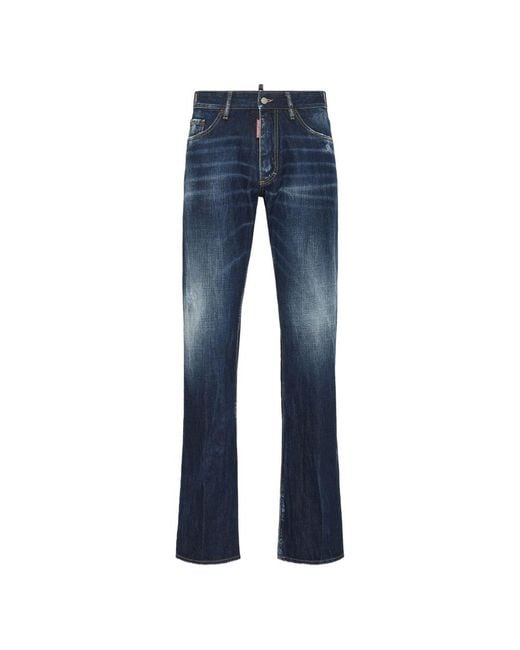 DSquared² Blue Multi-Pocket Jeans for men