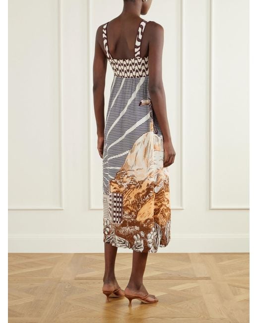 Farm Rio Multicolor Printed Dress