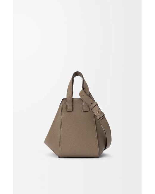 Loewe Brown Compact Hammock Bag