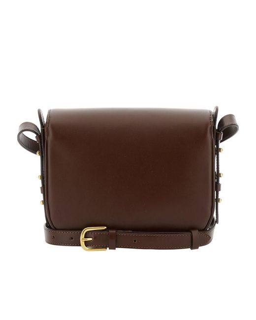 Soeur Brown Mini Belissima Crossbody Bag