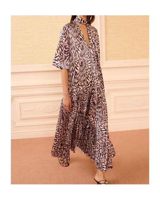 Ulla Johnson Multicolor Linya Printed Midi Dress
