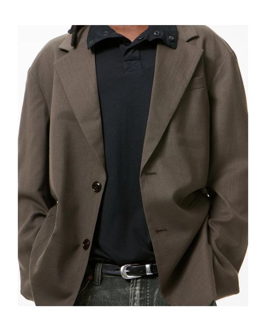 Our Legacy Brown Industry Blazer for men