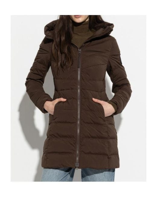 Canada Goose Brown Quilted Jacket "Clair"