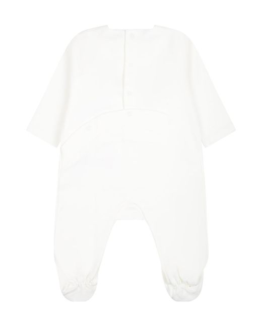 Chloé White Round Neck Jumpsuit