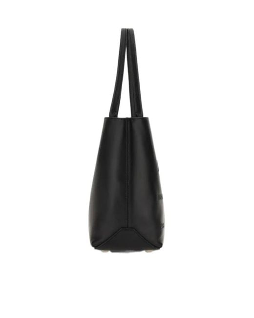 Hogan Black Small Address Shopping Bag