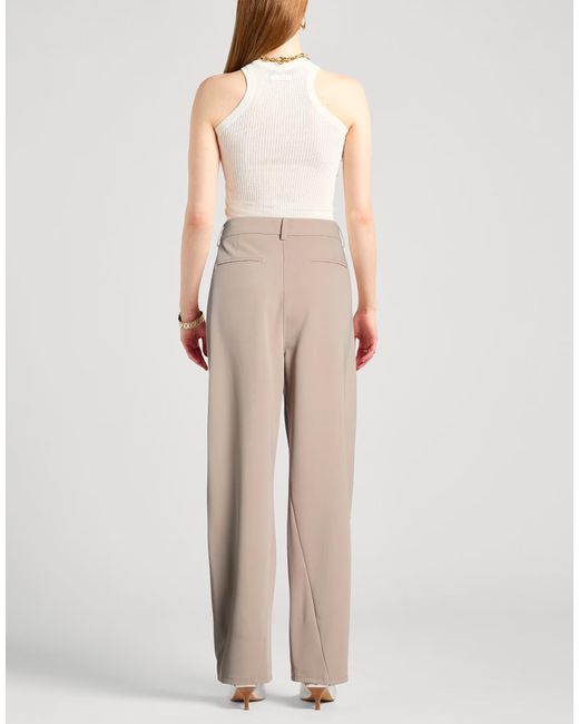MAX&Co. Natural Casual Pants With Belt Loops