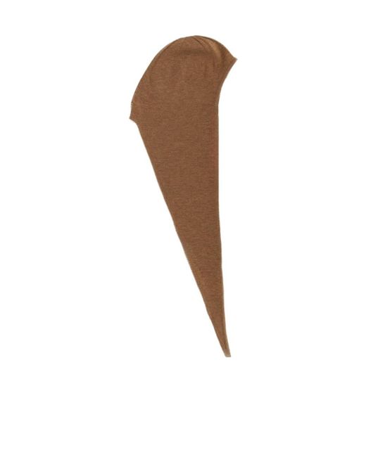 Lemaire Brown Head Scarf