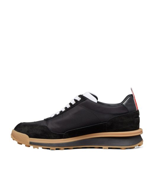 Thom Browne Black Lace-Up Sneakers for men