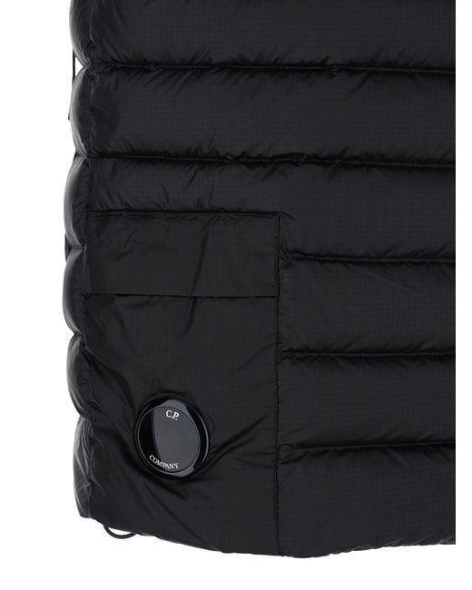 C P Company Black Vest for men