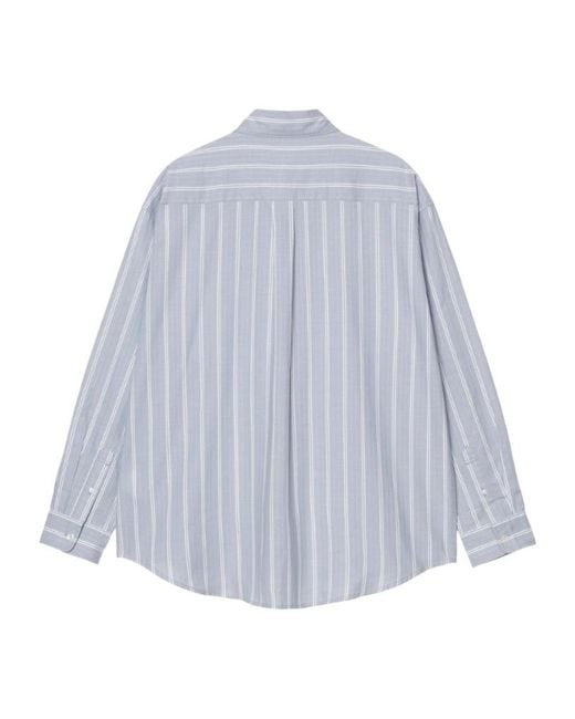 Carhartt Gray L/ Beale Shirt for men