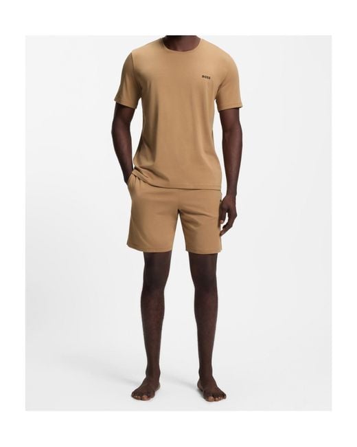 Boss Natural Boss Drawstring Shorts for men