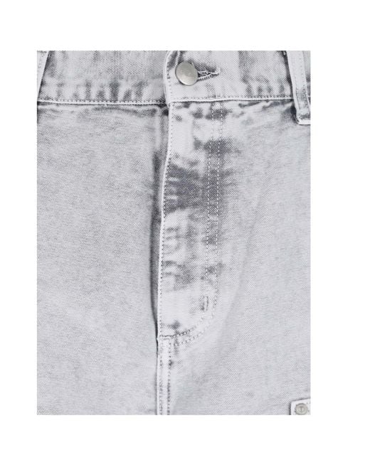 Carhartt Gray Double Knee Pants for men