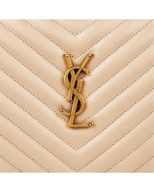 Saint Laurent Natural Lou Camera Shoulder Bag