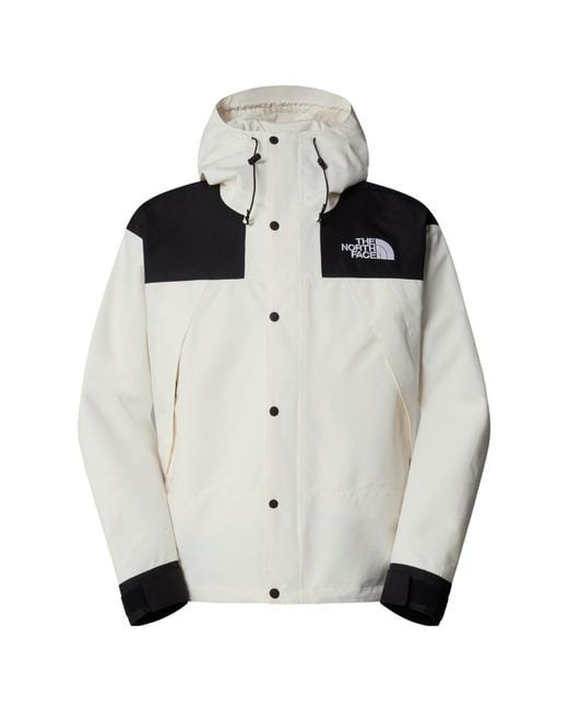 The North Face White Dryvent Mono Mountain Jacket for men