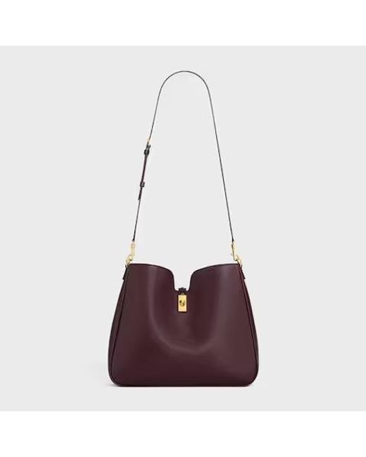 Céline Purple Medium Camille 16 Soft Bag