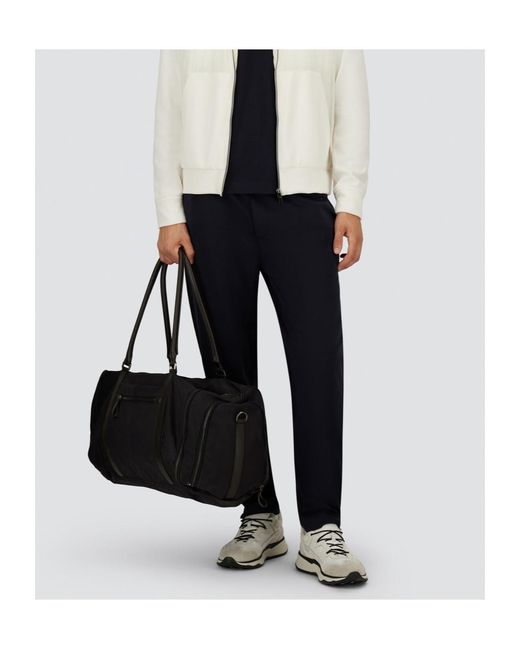 Herno Blue Tapered Track Pants for men
