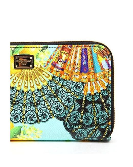 Dolce & Gabbana Multicolor Printed Wallet