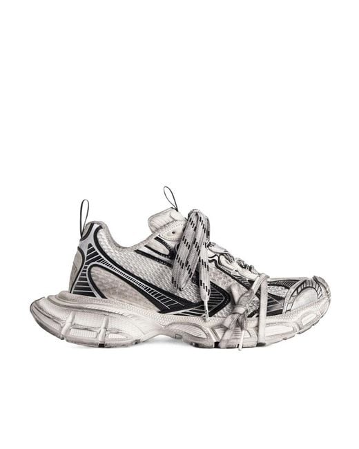 Balenciaga White 3Xl Low-Top Sneakers