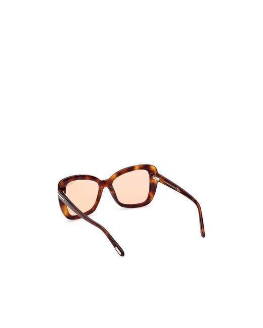 Tom Ford Natural Logo Logo Sunglasses