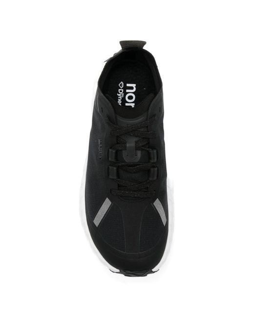 Norda Black Logo-Detail Sneakers
