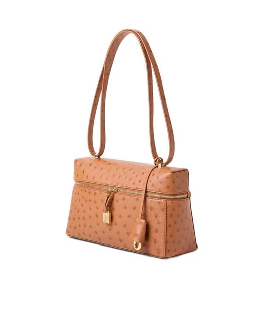 Loro Piana Brown Extra Bag L27 Shoulder Bag