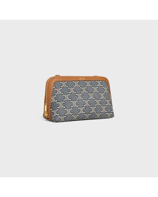 Céline Gray Clutch On Chain