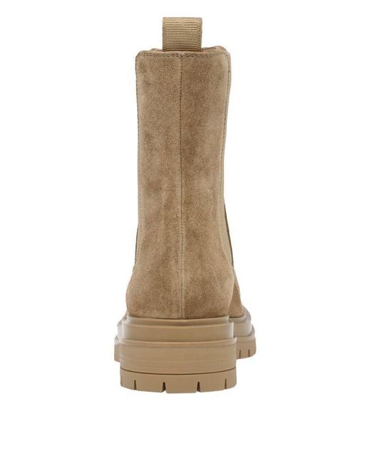 Gianvito Rossi Brown Chester Round Toe Ankle Boots