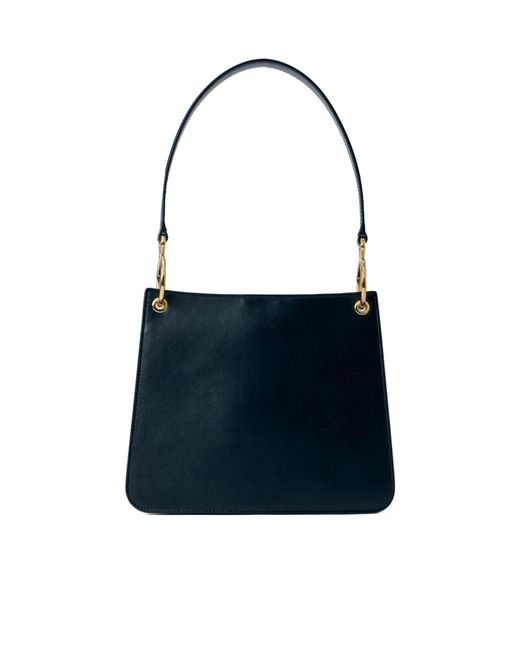 Jil Sander Blue Otto Small Shoulder Bag