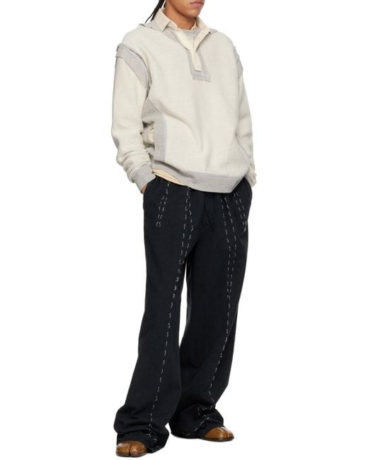 Maison Margiela White Décortiqué Sweatshirt