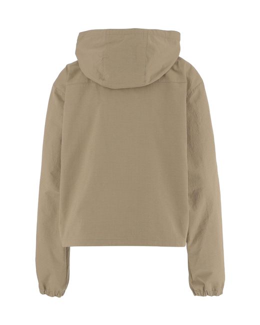Miu Miu Natural Ripstop Blouson Jacket