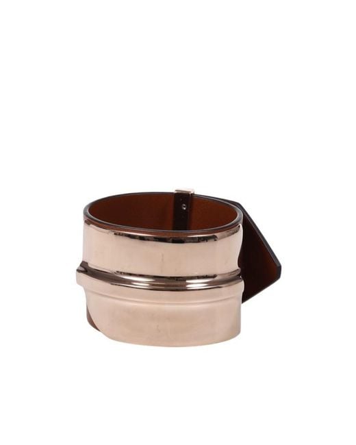 Max Mara Brown Tavola Cuff Bracelet
