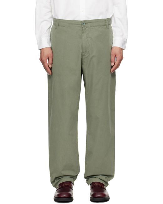 Carhartt Green Belt Loops Slacks for men