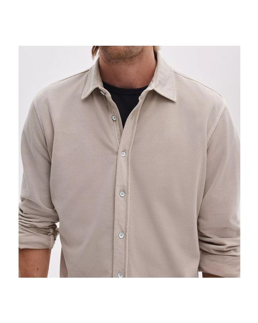 Rag & Bone White Long-Sleeved Shirt for men