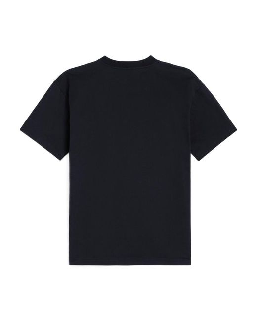Céline Black Triomphe Loose T-Shirt for men