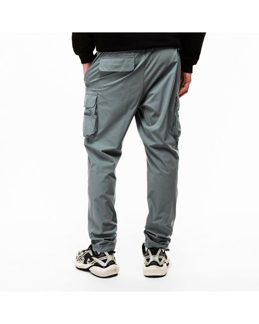 Represent Blue Waterproof Solid Color Trousers for men