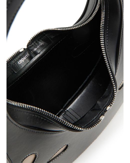Coperni Black Patterned Shoulder Bag