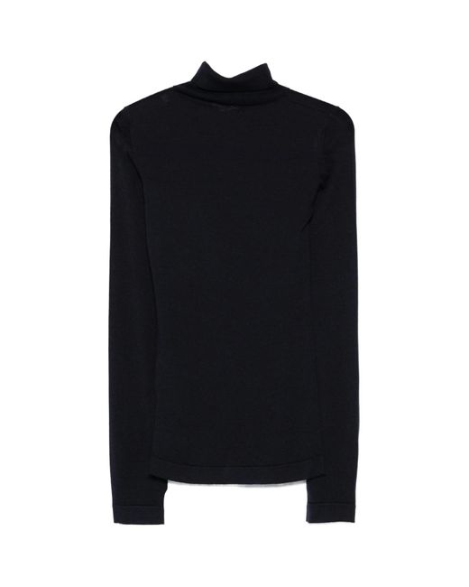 Barena Black Turtleneck Long-Sleeve Sweater