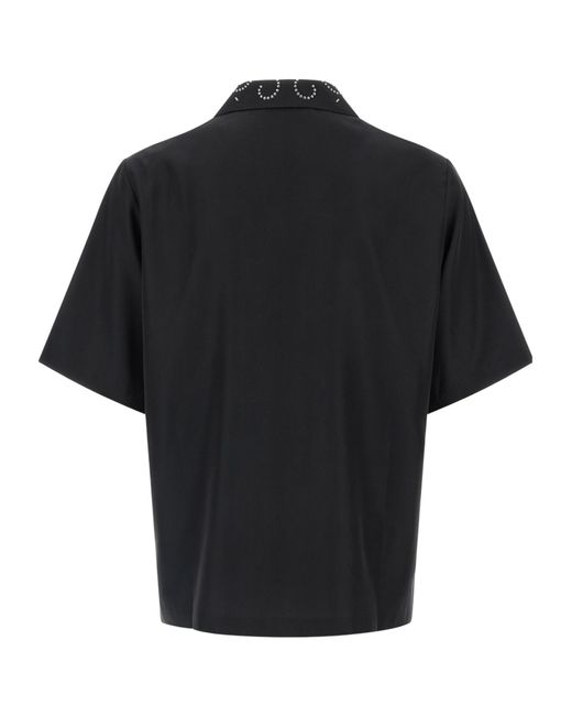 Amiri Black Stud Camp' Shirt for men