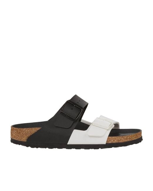 Birkenstock Brown Color Blocked Sandals for men