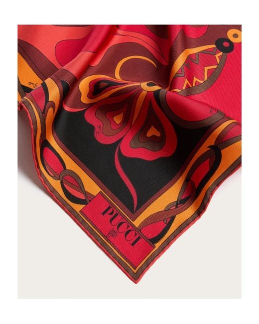Emilio Pucci Pucci Printed Squared Scarf