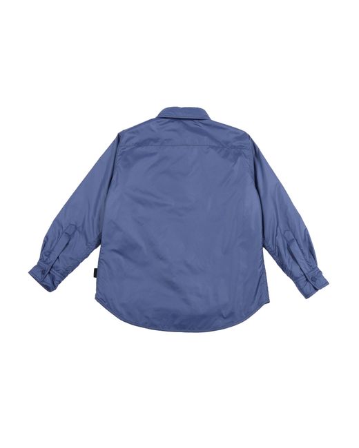 Aspesi Blue Buttoned Pocket Jacket for men