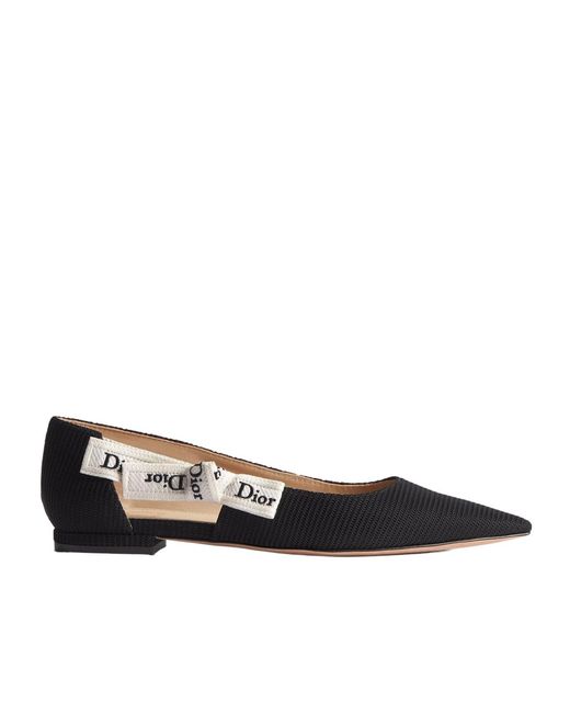Dior Black J'A Ballet Flat