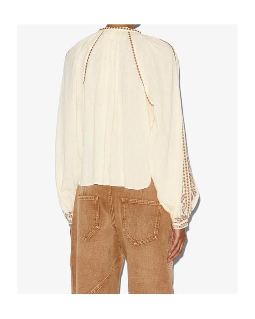 Isabel Marant Natural Isabel Marant Étoile Lynne Long-Sleeved Shirt