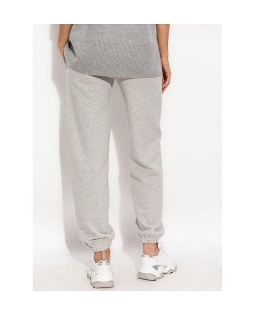 Jil Sander Gray Tapered Leg Sweatpants