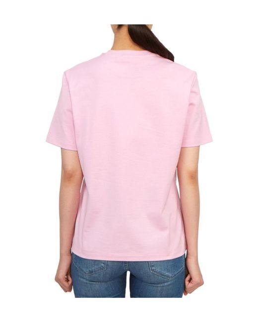 Ferragamo Pink Short-Sleeved T-Shirt