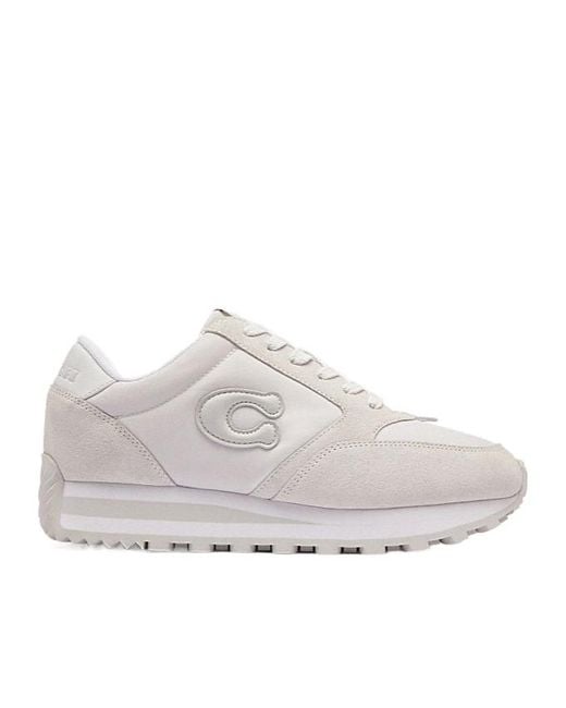 COACH White Runner Sneakers
